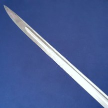 British WW2 Naval Contract Lanchester SMG Bayonet 9